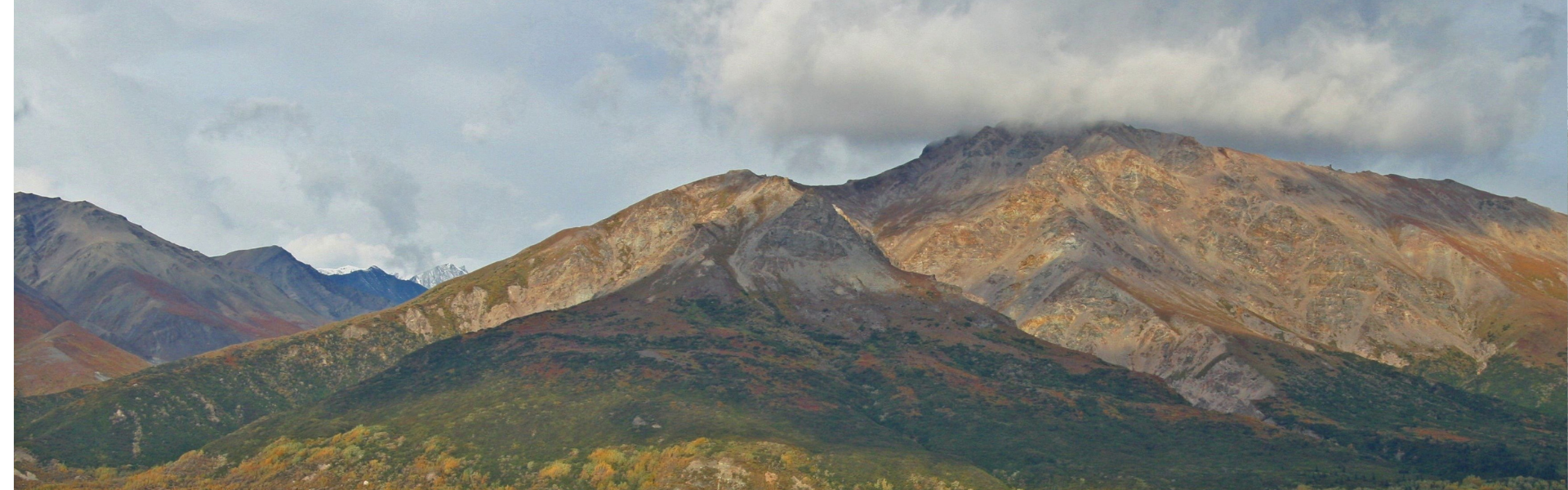 Alpine valley landscape